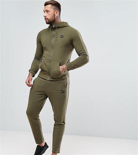 men's green tracksuit